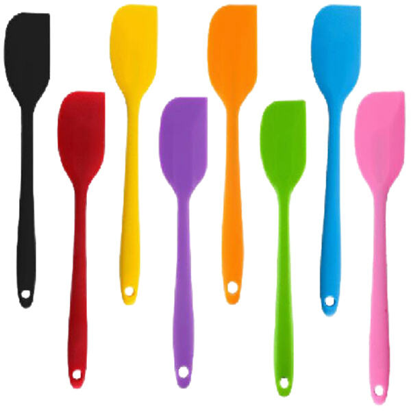 Say goodbye to melted plastic and scratched pans with silicone spatulas