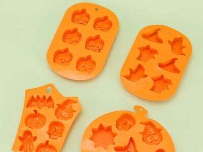 5 Moules de cuisson en silicone pour rendre votre Halloween amusant