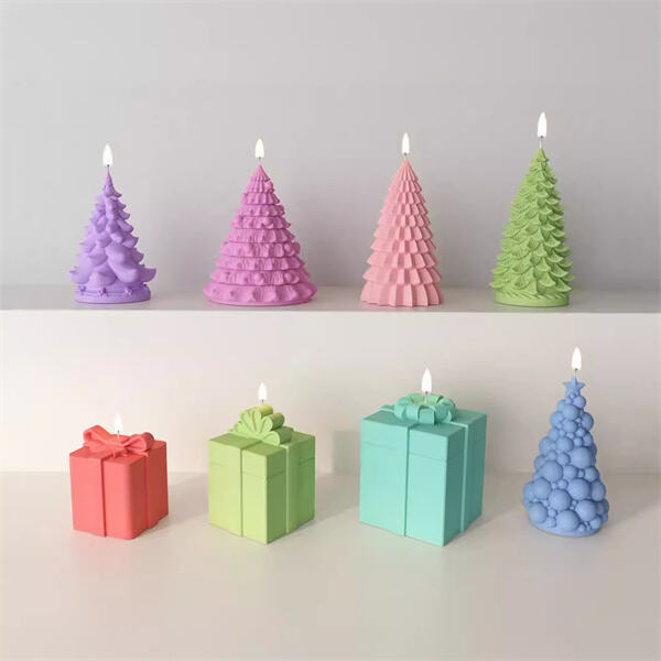 Spread warm and inviting scents with Christmas candle moulds
