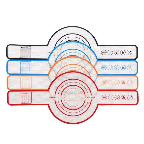 Get perfect cookie shapes with a silicone baking ma