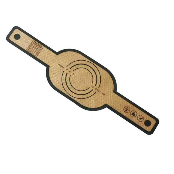 Say goodbye to parchment paper with a reusable silicone oven mat.