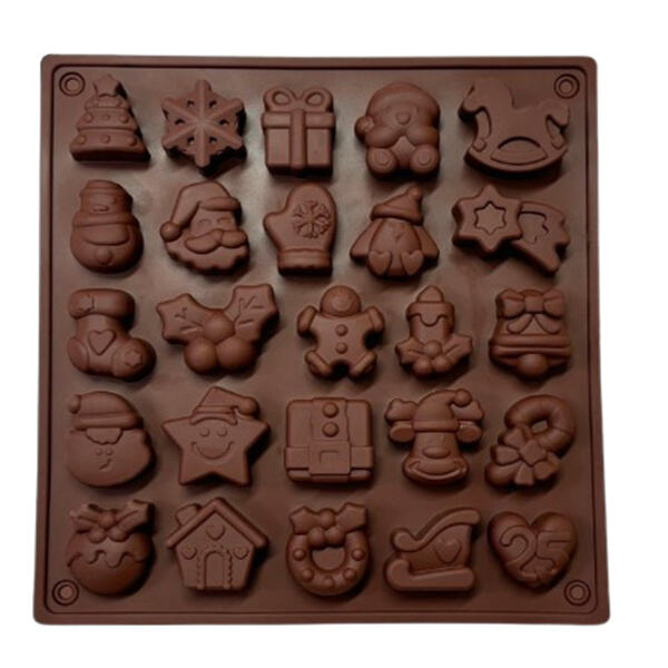 Give the Gift of Homemade Chocolate with Xmas Molds