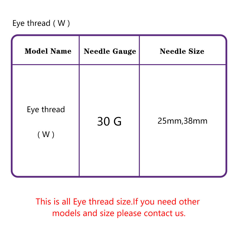 Absorbable Longer Last Eyebag Removal Blunt 30g Eye PCL Thread supplier