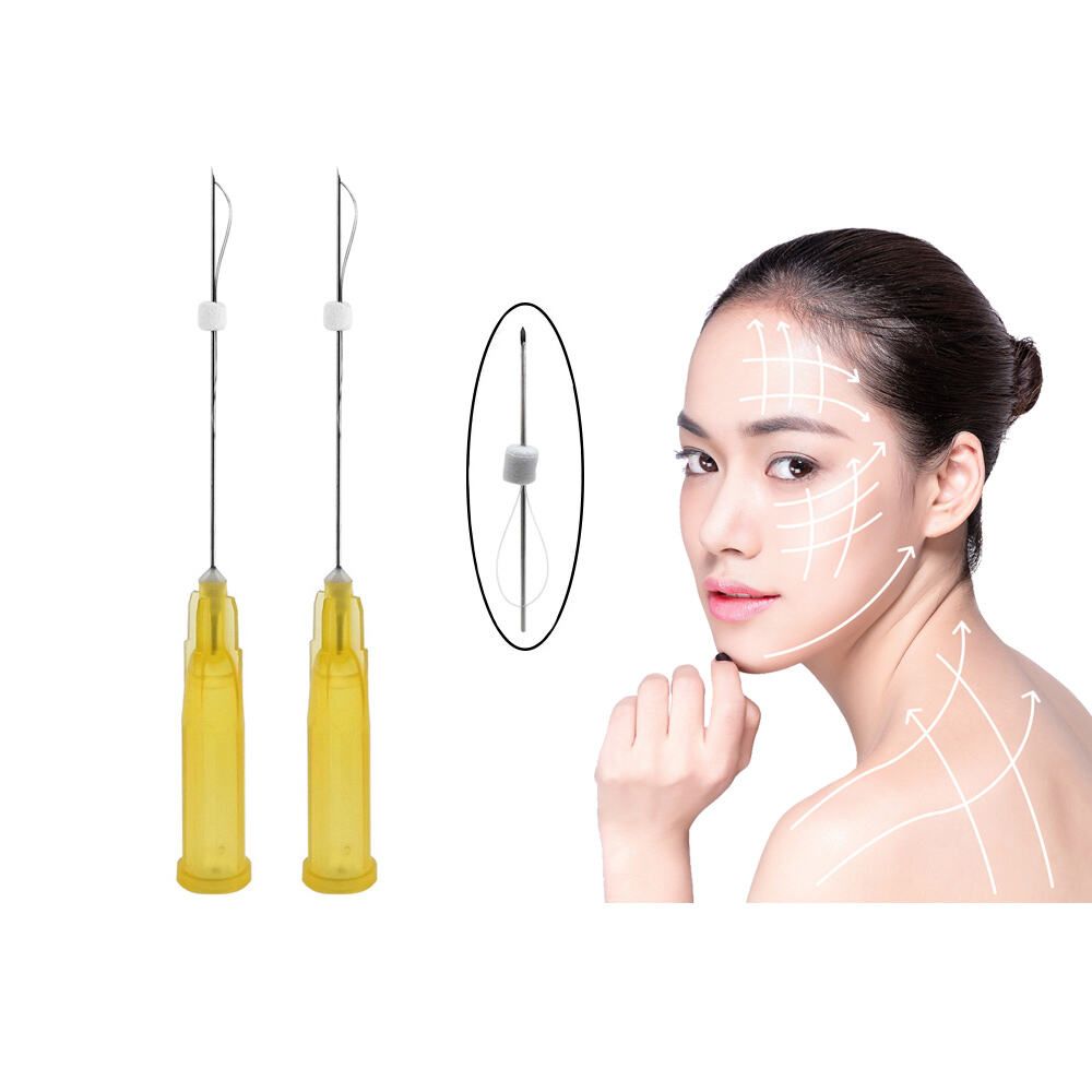 Korea Ce Collagen Hilos Fios 26g 27g Face Filling Double Mono Pcl Thread supplier