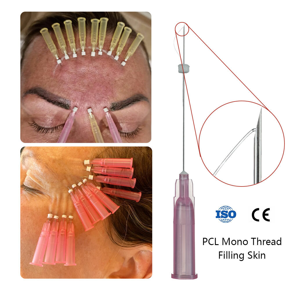 Korean Molding Barbed Cog Facial Tensioning Hilos Pcl Pdo Multi Smooth Wrinkles Wpdo Mono Thread With Ce Certified factory
