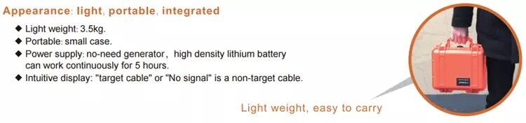 Identificador de cable FCI+ para fabricación de cables energizados