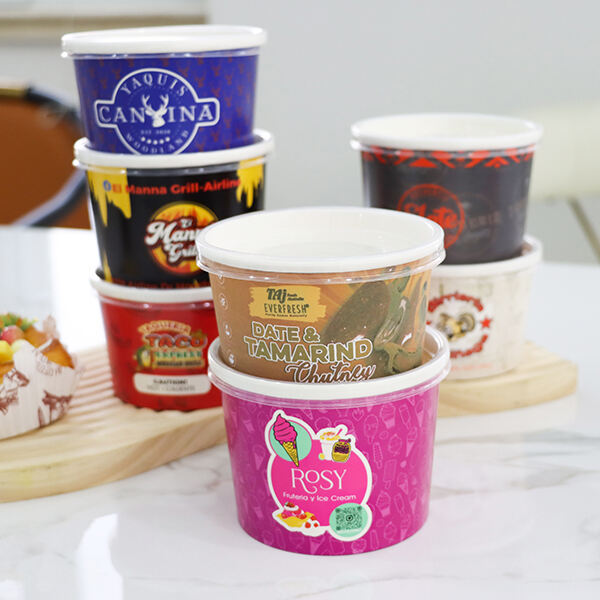 Easy Storage" - Our 4oz cups are stackable, making them a breeze to store in your freezer.