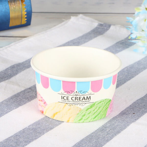 Discover heavenly flavors in every spoonful of 4oz ice cream.