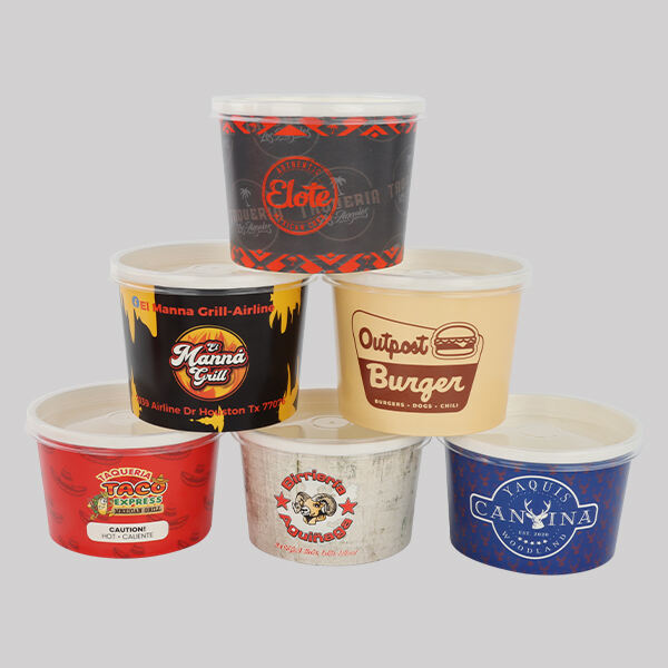 Our soup paper cup is made with sustainable materials, reducing your carbon footprint.