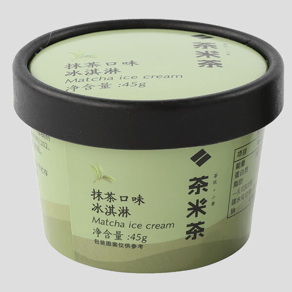 Options éco-responsables pour les bols de crème glacée jetables.