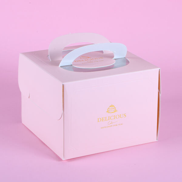 Sustainability and Functionality Combined in Kraft Paper Cake Boxes