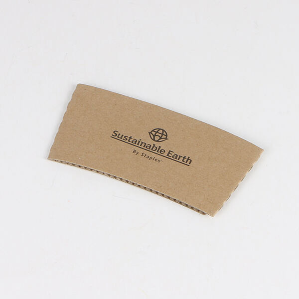 Personalize your cup and protect your hand with paper sleeves