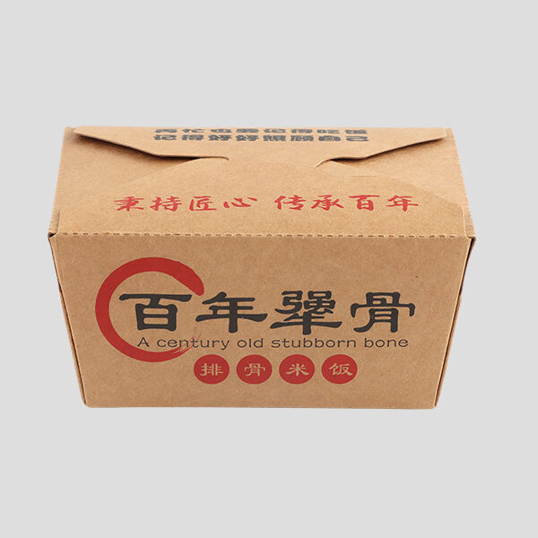 Versatile paper boxes for all types of food