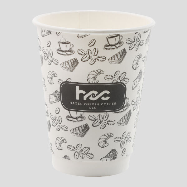 Enjoy the delicious aroma and flavor of a paper cup coffee