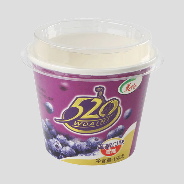 Take your favorite frozen treat on the go with a covered ice cream cup