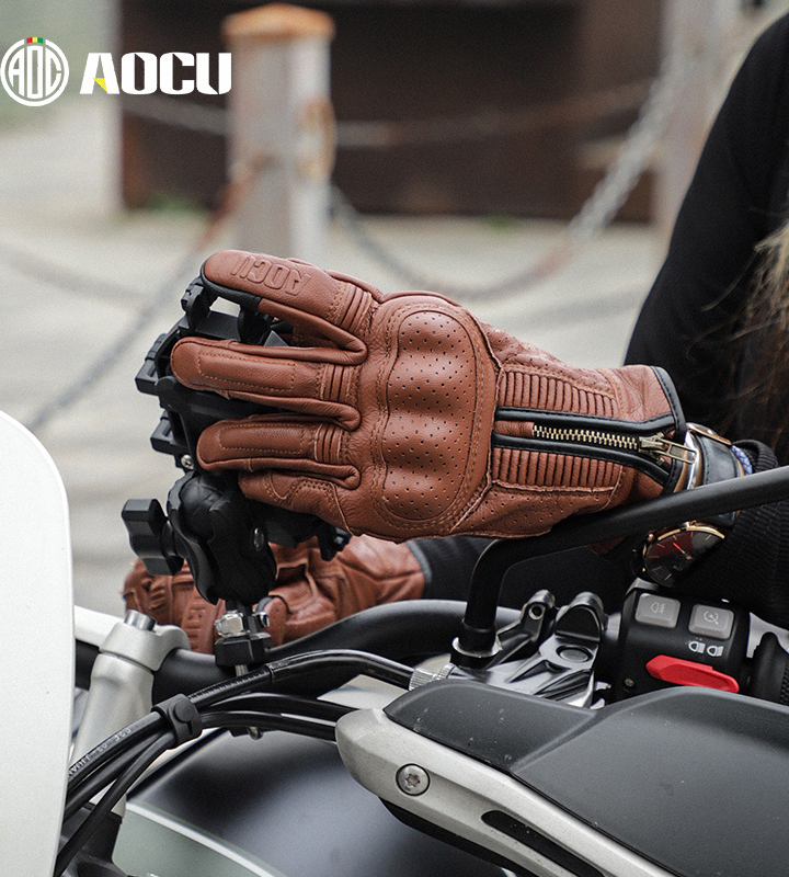 SMNU gloves provide durability and style for motorcycle riders