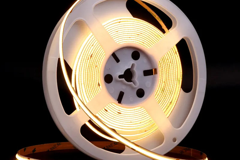 avantages des bandes lumimore cob led pour un éclairage efficace