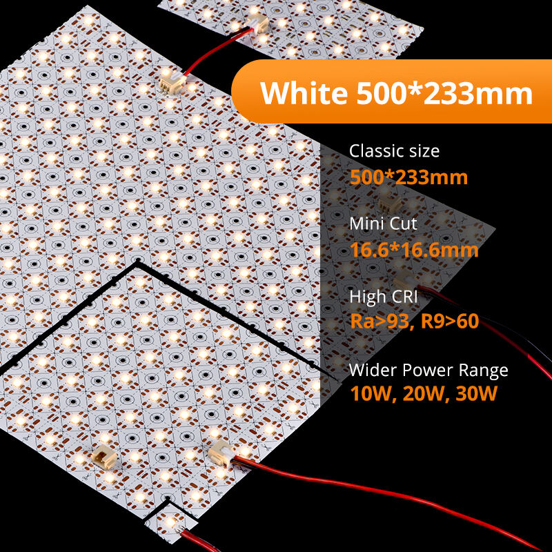 White 500x233mm factory