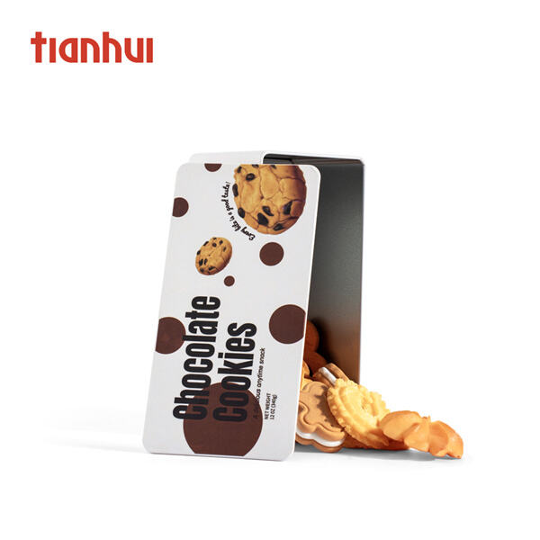 Boîtes de cookies compactes remplies de saveur