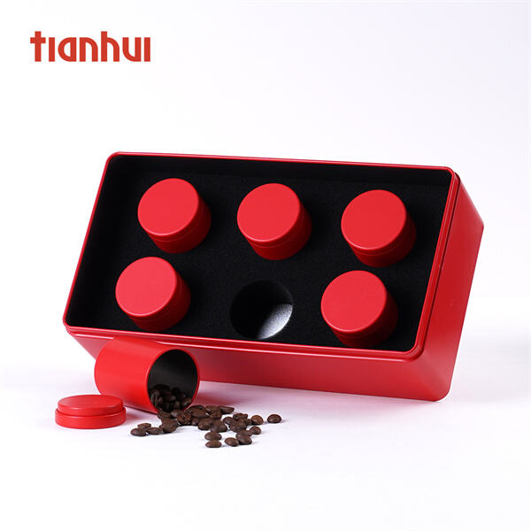 Hộp kim loại có nắp bản lề