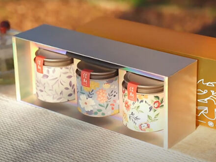 Flower Tea: Airtight Composite Canisters