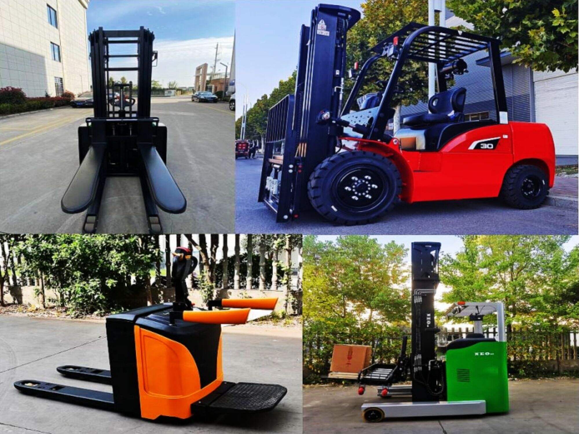 What are the classifications of industrial forklifts?