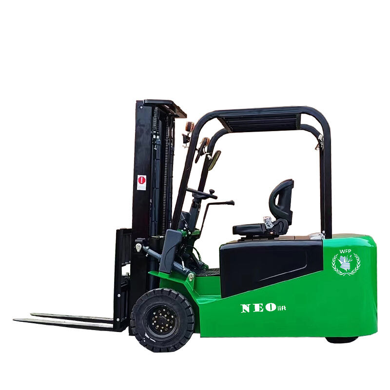 Front Dual-Drive 3 Wheel Electric Forklift For Cold Storage
