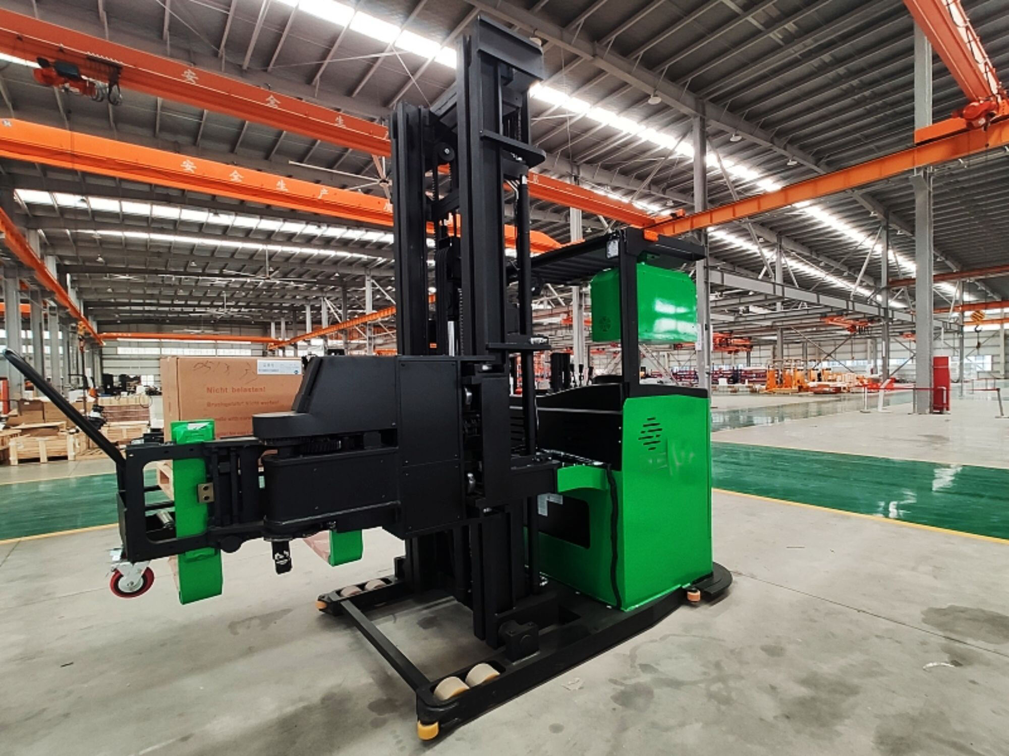 A VNA forklift will be shipped to Southeast Asia soon