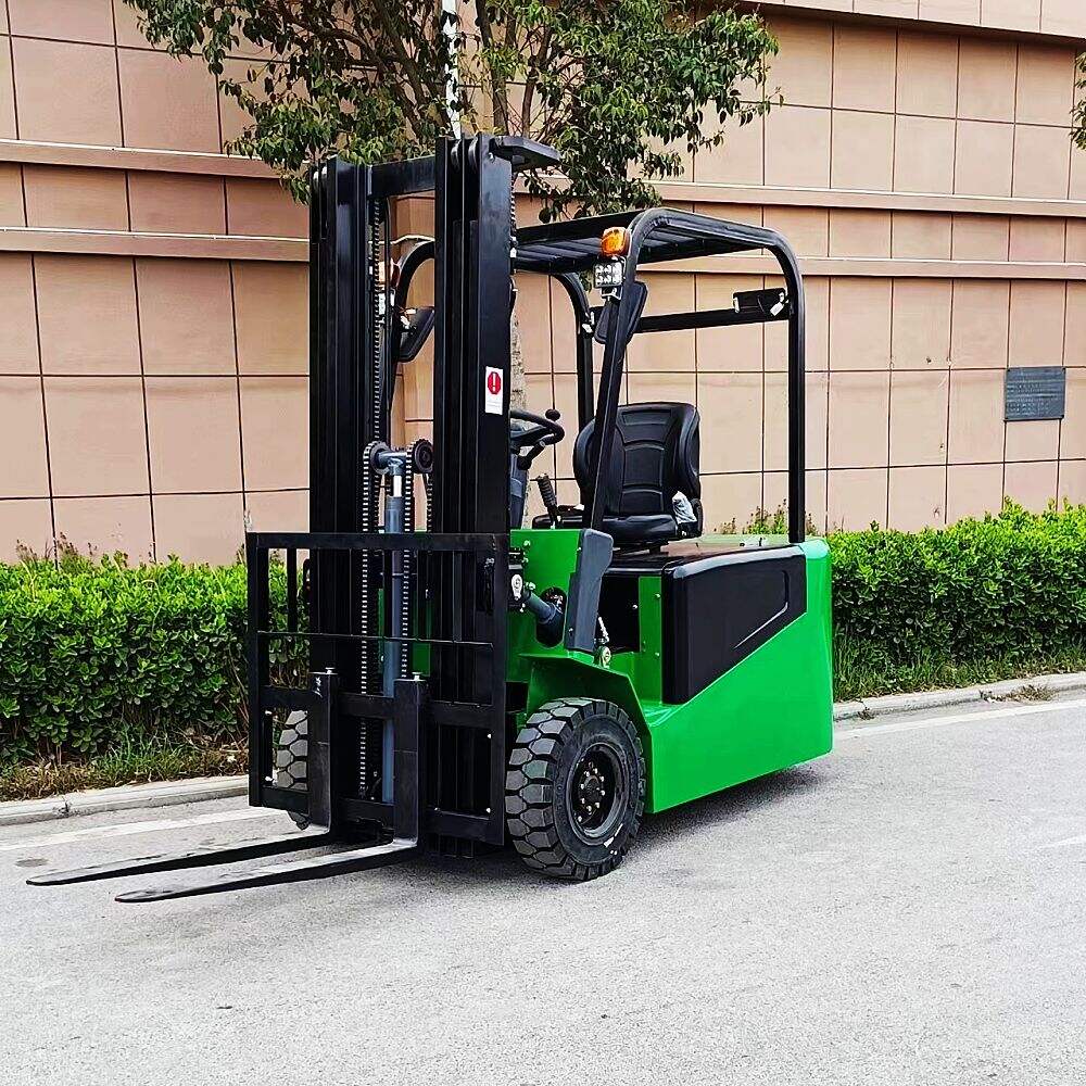 Front Dual-Drive 3 Wheel Electric Forklift For Cold Storage