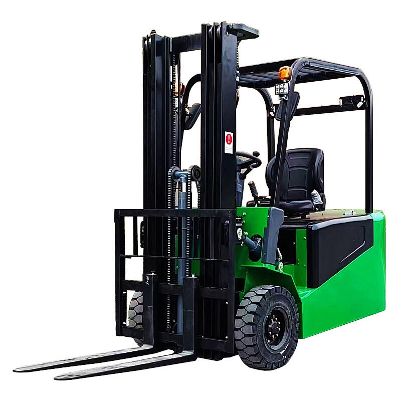 Front Dual-Drive 3 Wheel Electric Forklift For Cold Storage