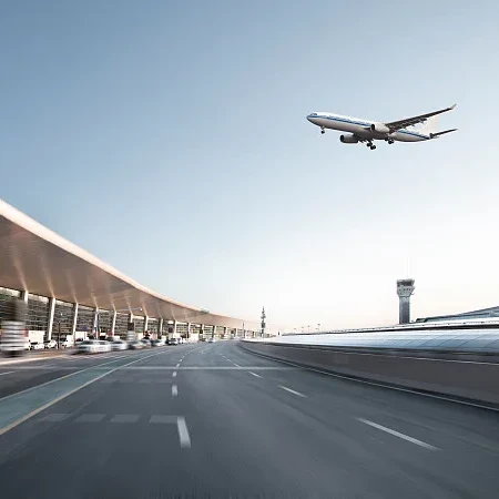 The Anti Drone Gun in an Airport Security Scenario