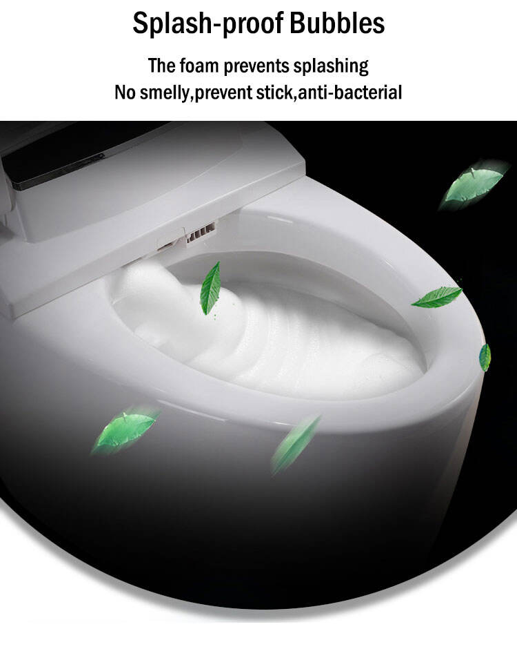 High Quality Automatic Self Cleaning Bathroom Ceramic Smart Toilet Intelligent Sanitary Ware Bidet Toilet factory