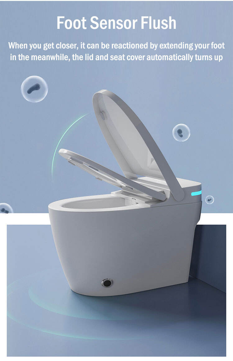 Touchless Intelligent Closestool Modern WC Toilet Set Auto Flush Smart Toilet Bowl For Bathroom factory