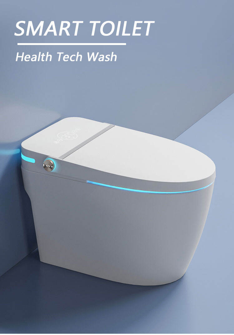 Touchless Intelligent Closestool Modern Ceramic WC Toilet Set Auto Flush Smart Toilet Bowl For Bathroom supplier