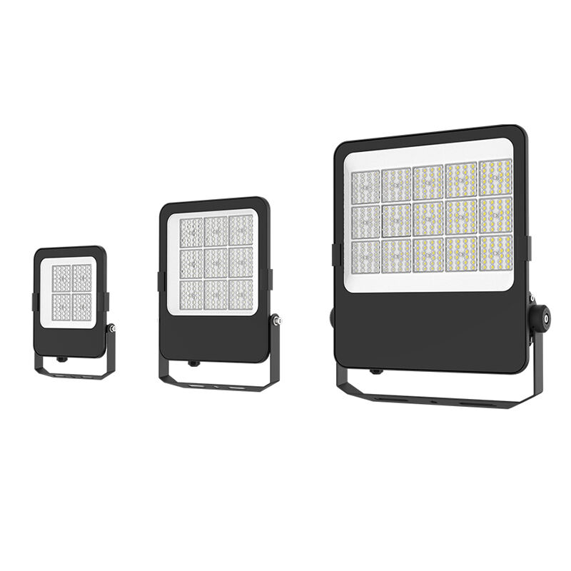 140lm/w LED Flood Light Power at CCT Mapag-switch sa 20W hanggang 600W