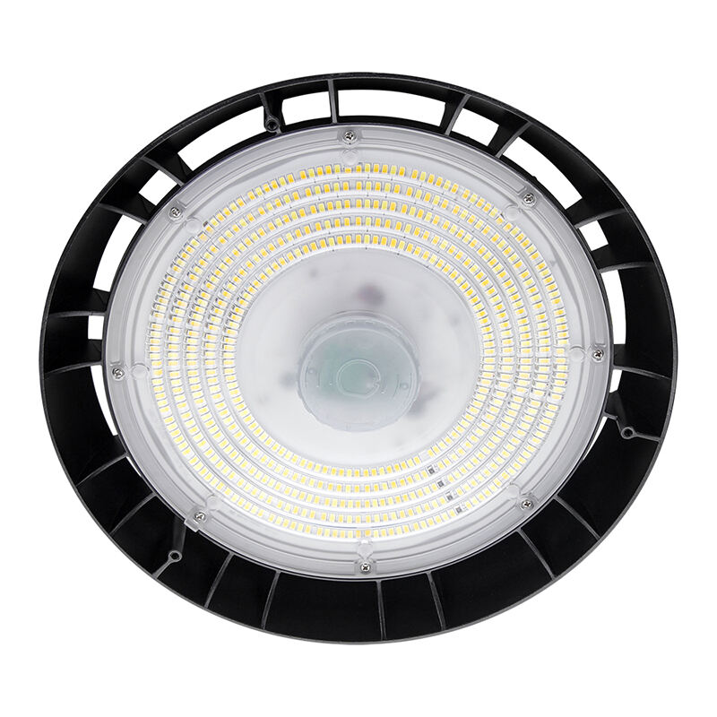 160lm/w 200lm/w 3-Power & 2-CCT Selectable LED UFO High Bay Light 100W 150W 200W 240W