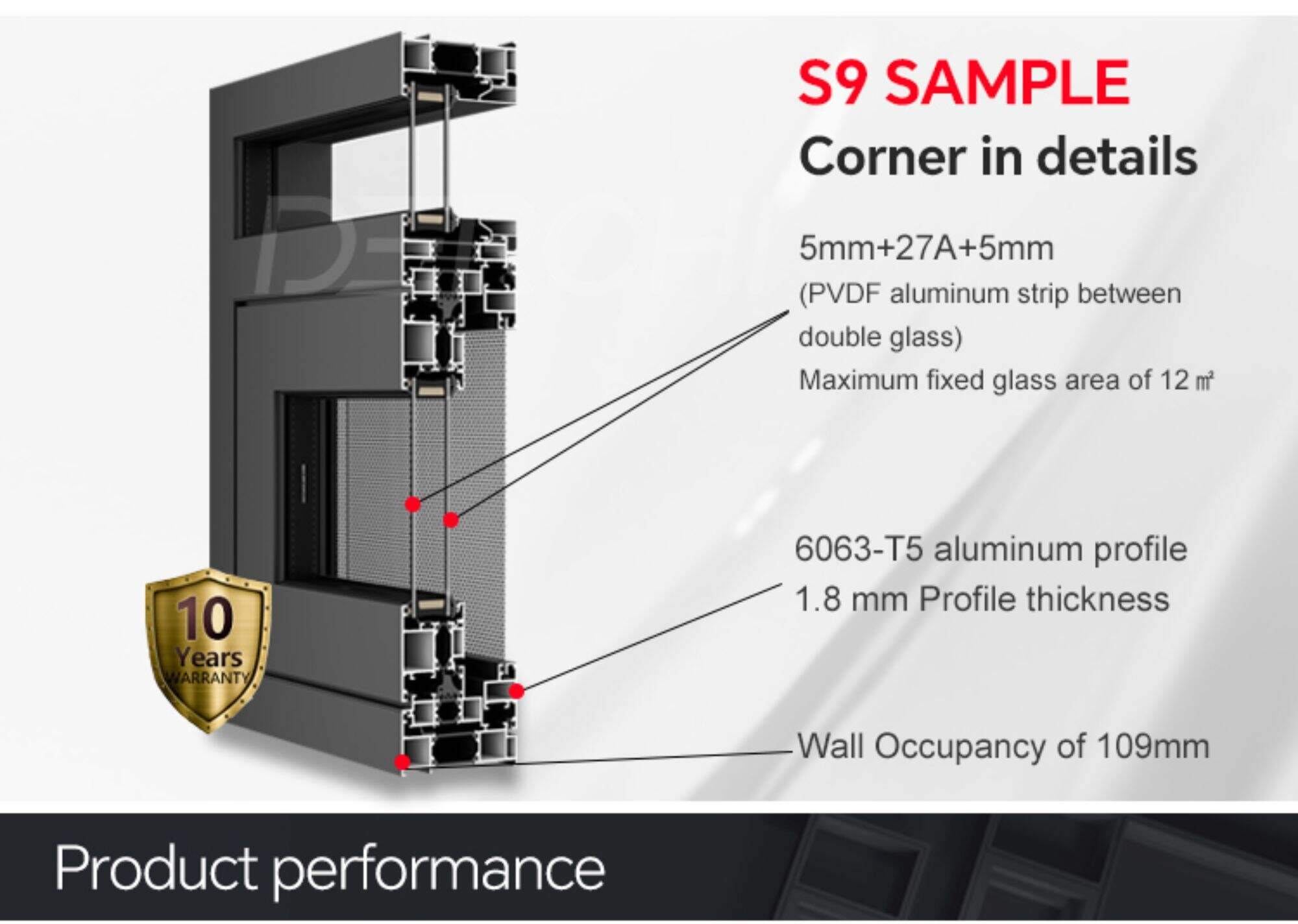 Why does DERCHI tilt and turn windows have the best quality?