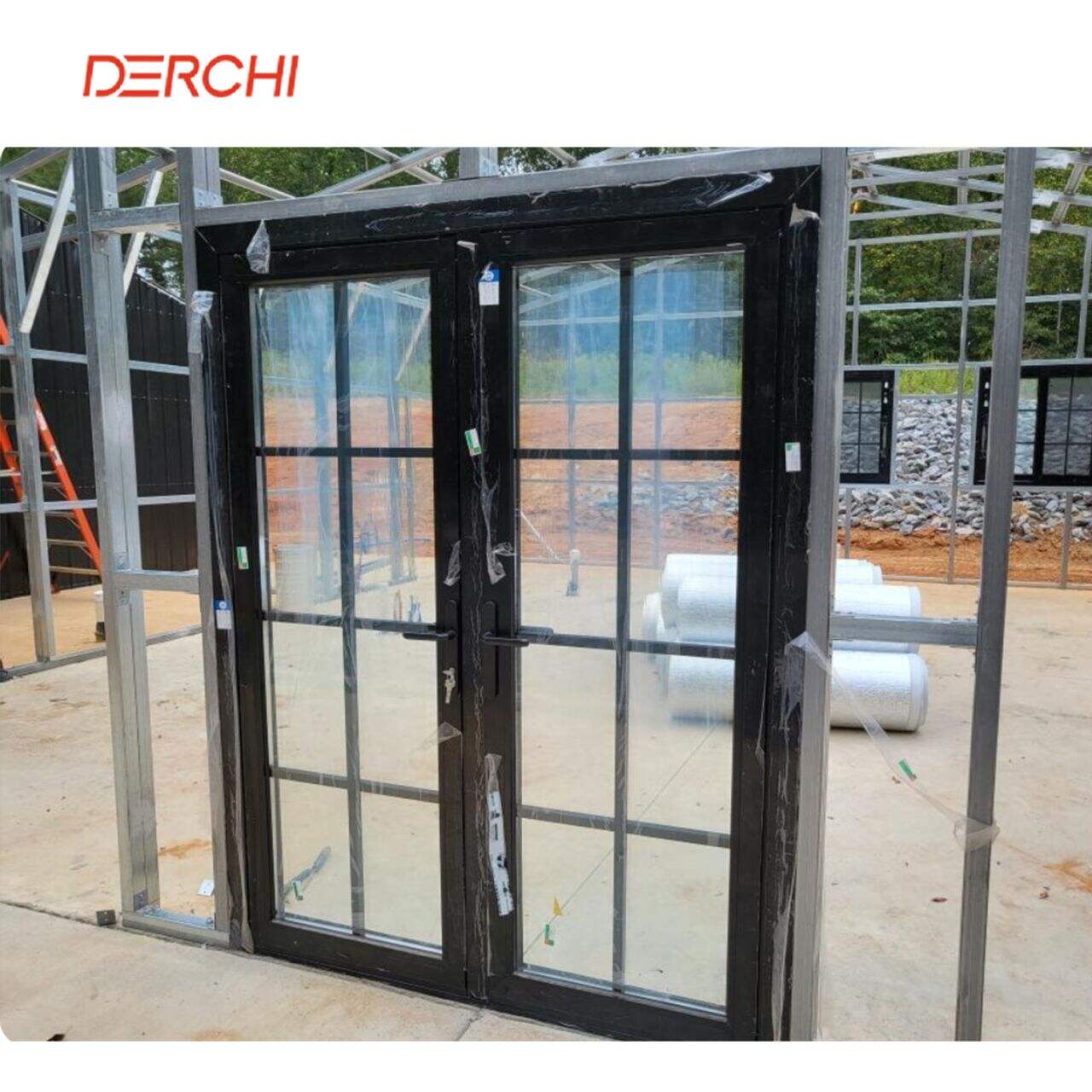 Security of Double Glazed External Door