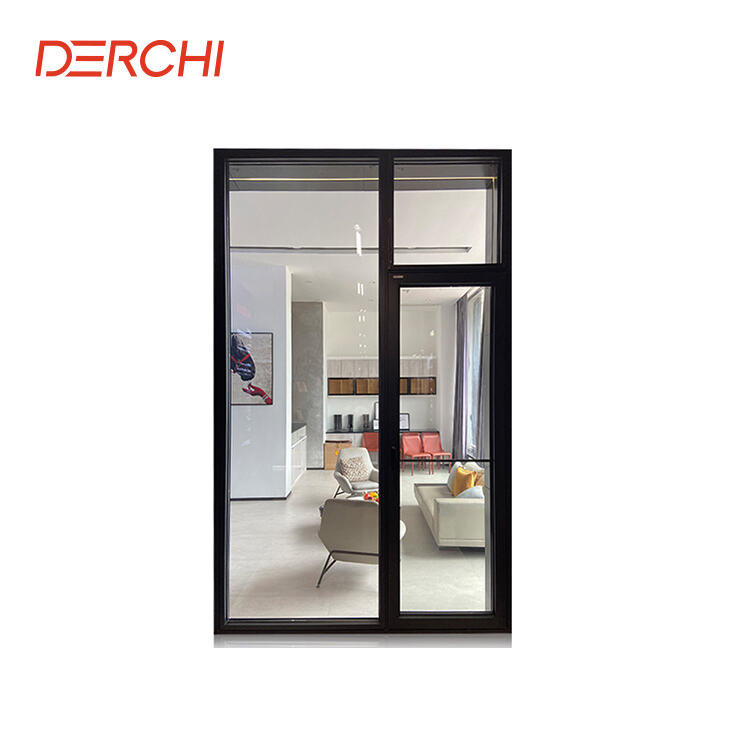 Options that come with Aluminium Framed Doors: