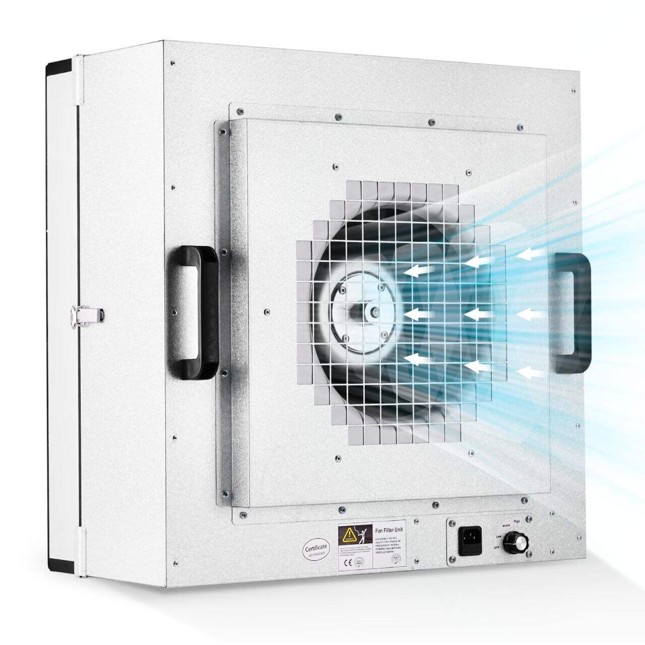 Zvýšení výkonu čistých místností pomocí jednotek ventilátor-filtr