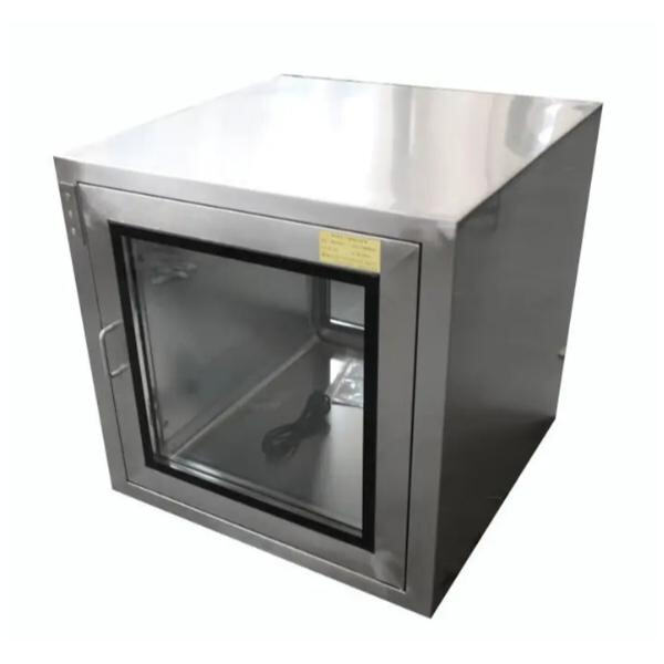 Durable and Efficient Stainless Steel Pass Boxes for Lab Settings