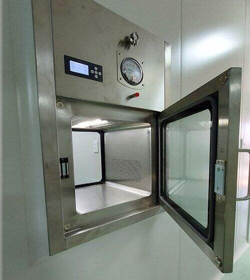 Adhering to Stringent Sterilization Standards with a Cleanroom Interlock Pass Box.