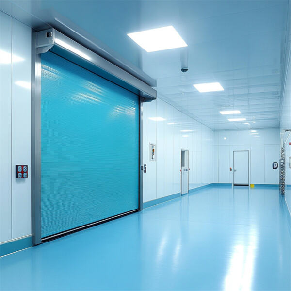 Streamlining Workflow with High-Speed Clean Room Entryways