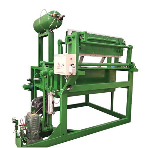 Faster production leads to higher profit margins with a large capacity egg tray maker."