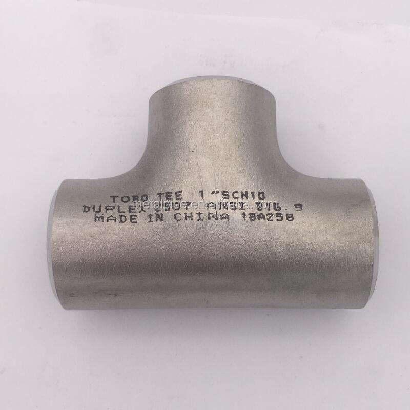 Steel Pipe Fittings Straight Reducing Tee factory