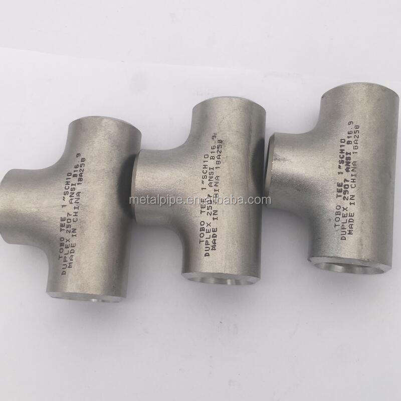 Steel Pipe Fittings Straight Reducing Tee factory