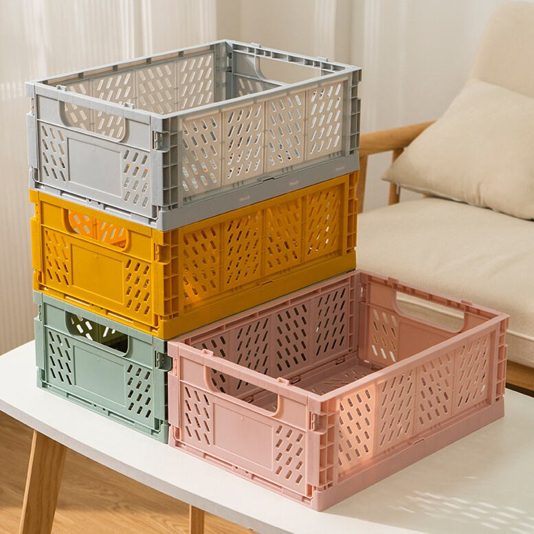 Versatile and Convenient Collapsible Storage Bins