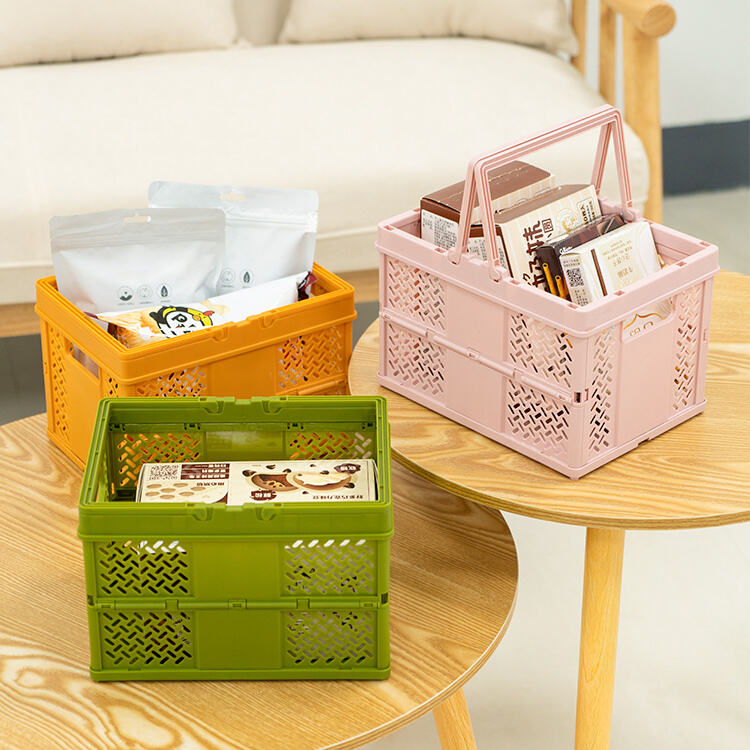 Make the Most of Your Space with a Folding Basket and Handles