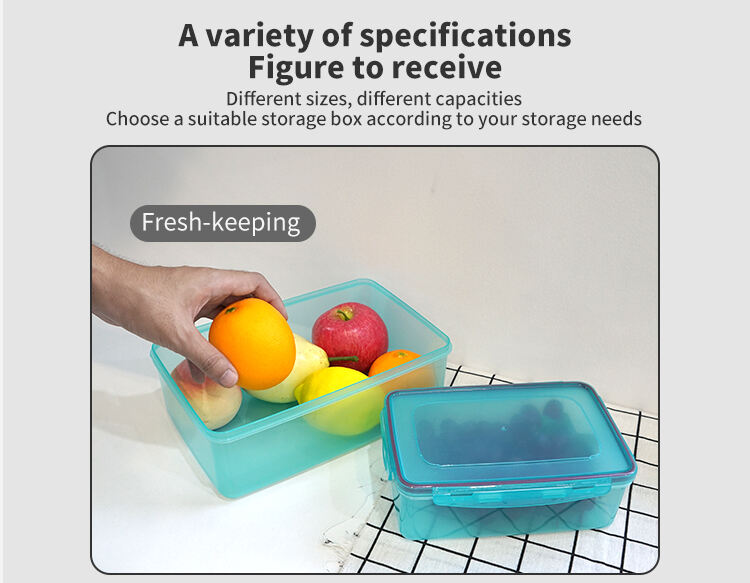 ITEM NO.327q Factory 4 Piece Rectangle Plastic Microwave Safe Airtight Leakproof Food Containers Box Set for Food Preservation factory