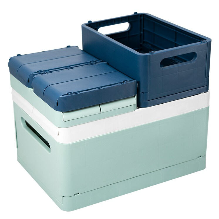 Versatile Storage Solutions with Stackable Collapsible Crates